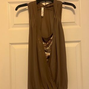 ROC Republic of Couture Sequin Tank